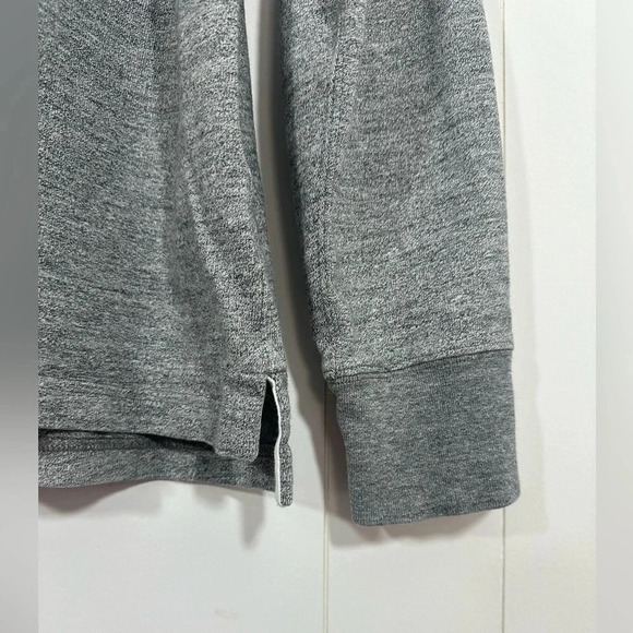 J Crew 1/4 Zip Sweatshirt Pullover Long Sleeve Sweater Sz L Mock Neck - Picture 4 of 12